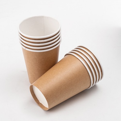 CA12387/CA12151【Hot＆Cold対応 紙コップ-クラフト 12oz/360ml 口径